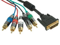 Sandberg Video/Audio 5XRCA-DVI. 2m (507-65)